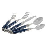 Laguiole Connoisseur 18/10 Stainless-Steel Navy Blue Flatware