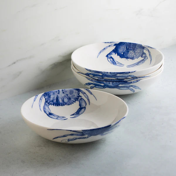 Caskata Crab Entree Bowl (Set of 4)