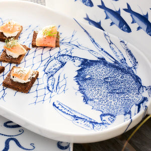 Caskata Crab Large Coupe Coastal Platter