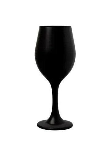 Vikko Decor Matt Black, Wine Glass, 11.5 oz., Set of 4
