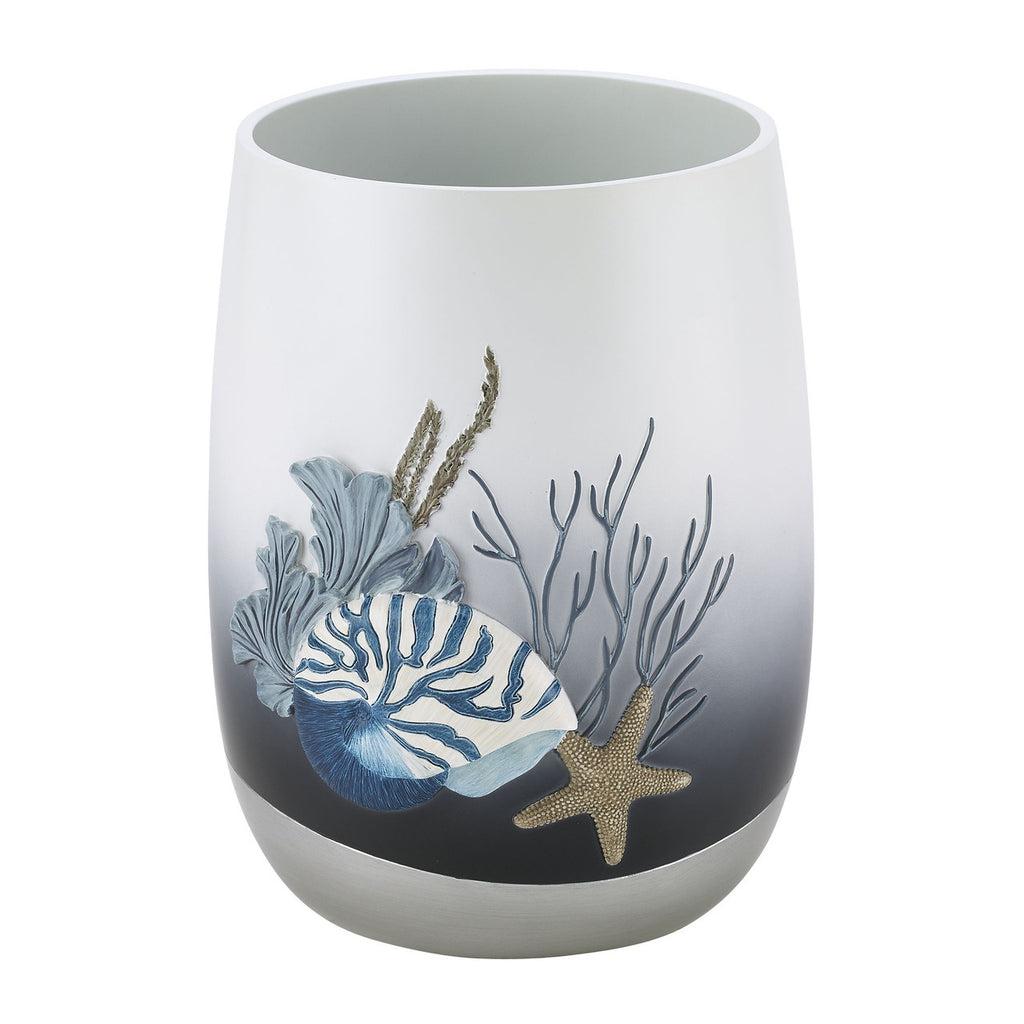 Blue Lagoon Wastebasket