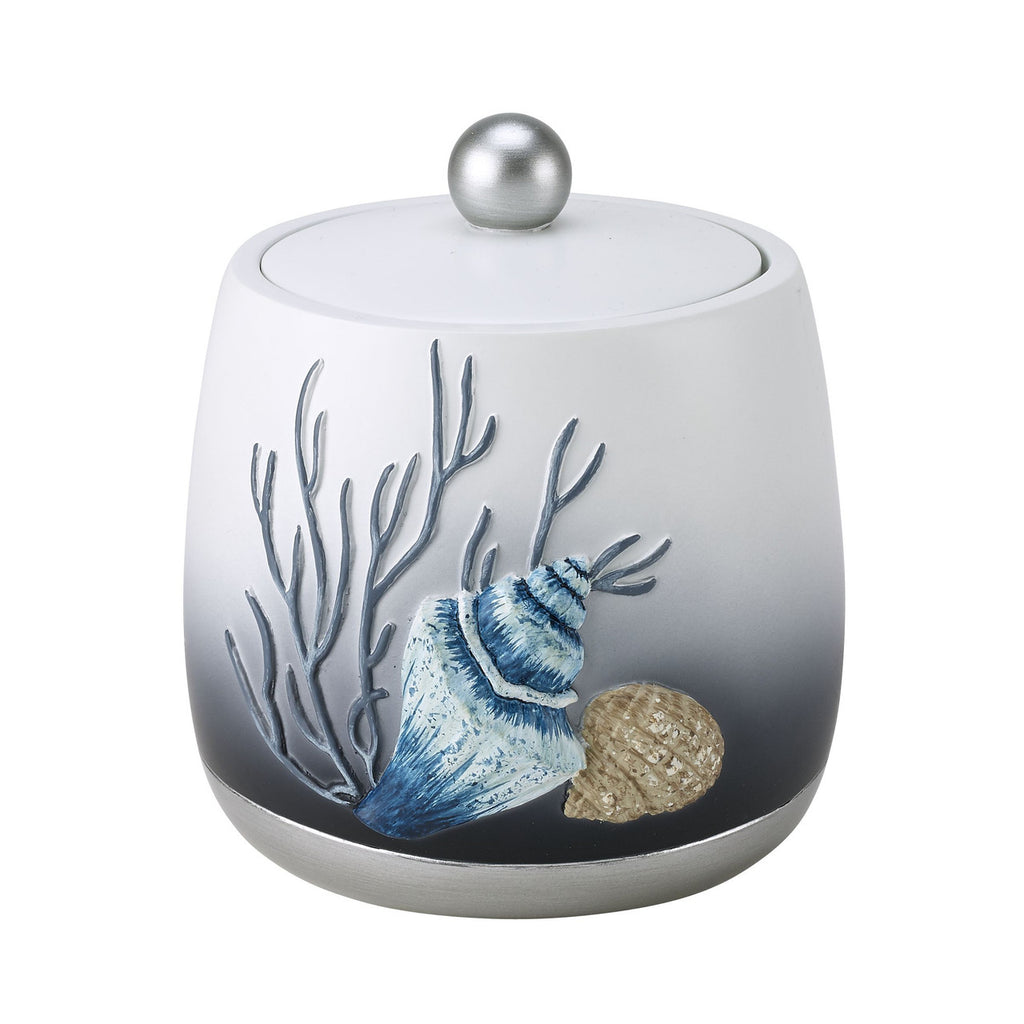 Blue Lagoon Covered Jar