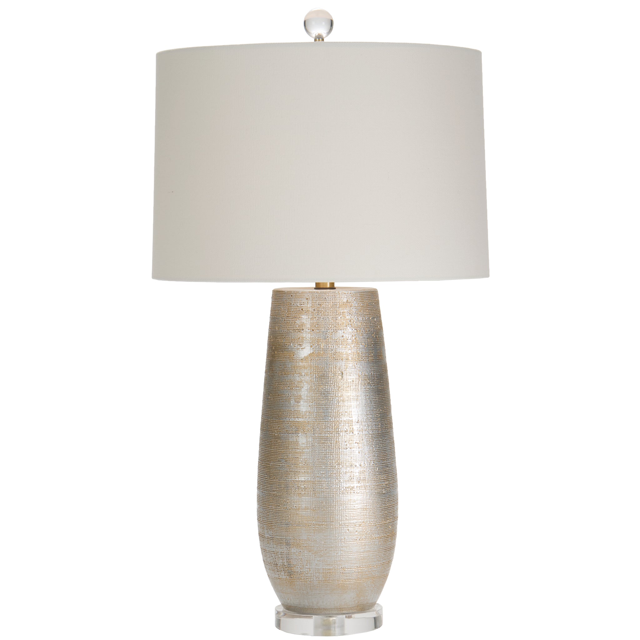 Silver Blanche Table Lamp
