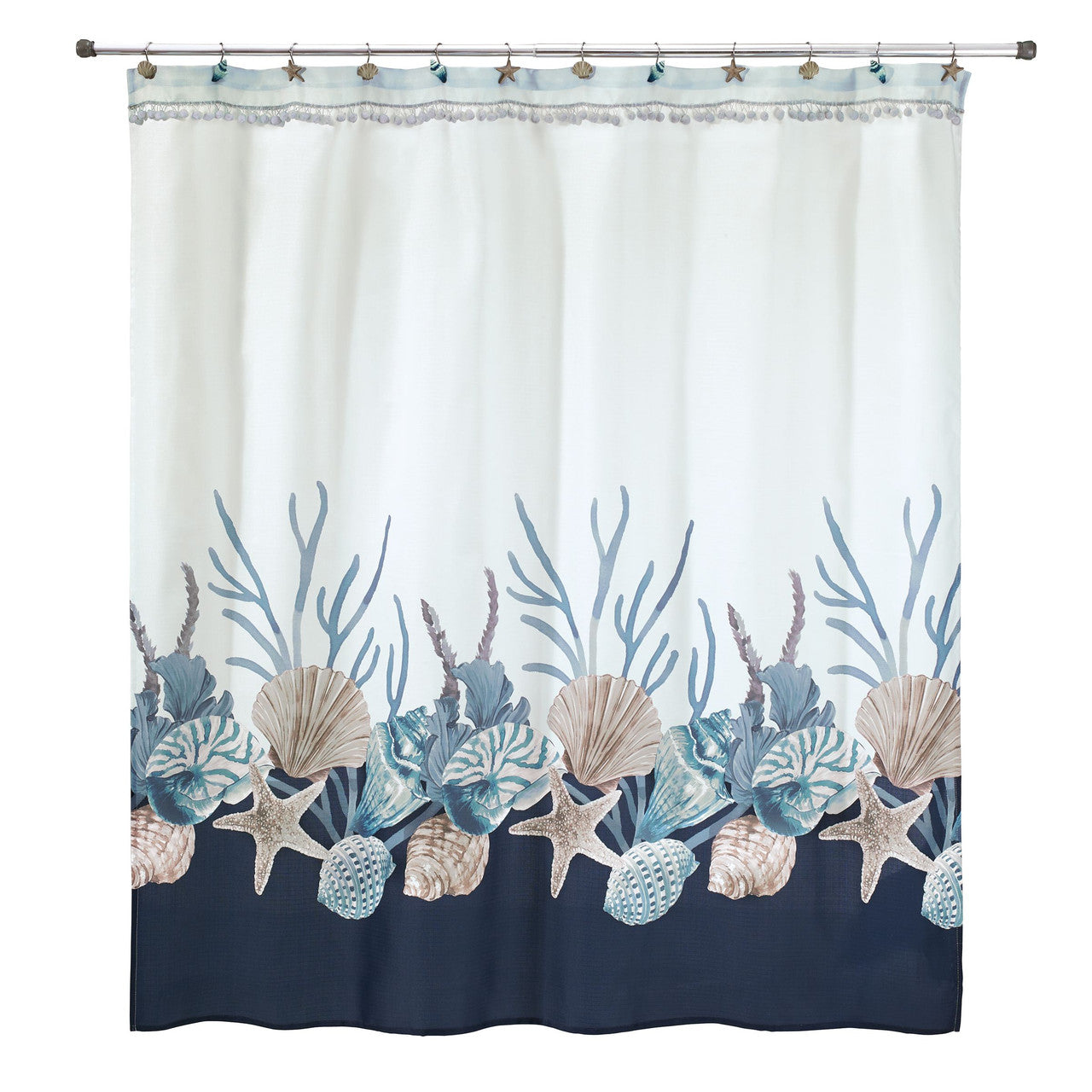 Blue Lagoon Shower Curtain
