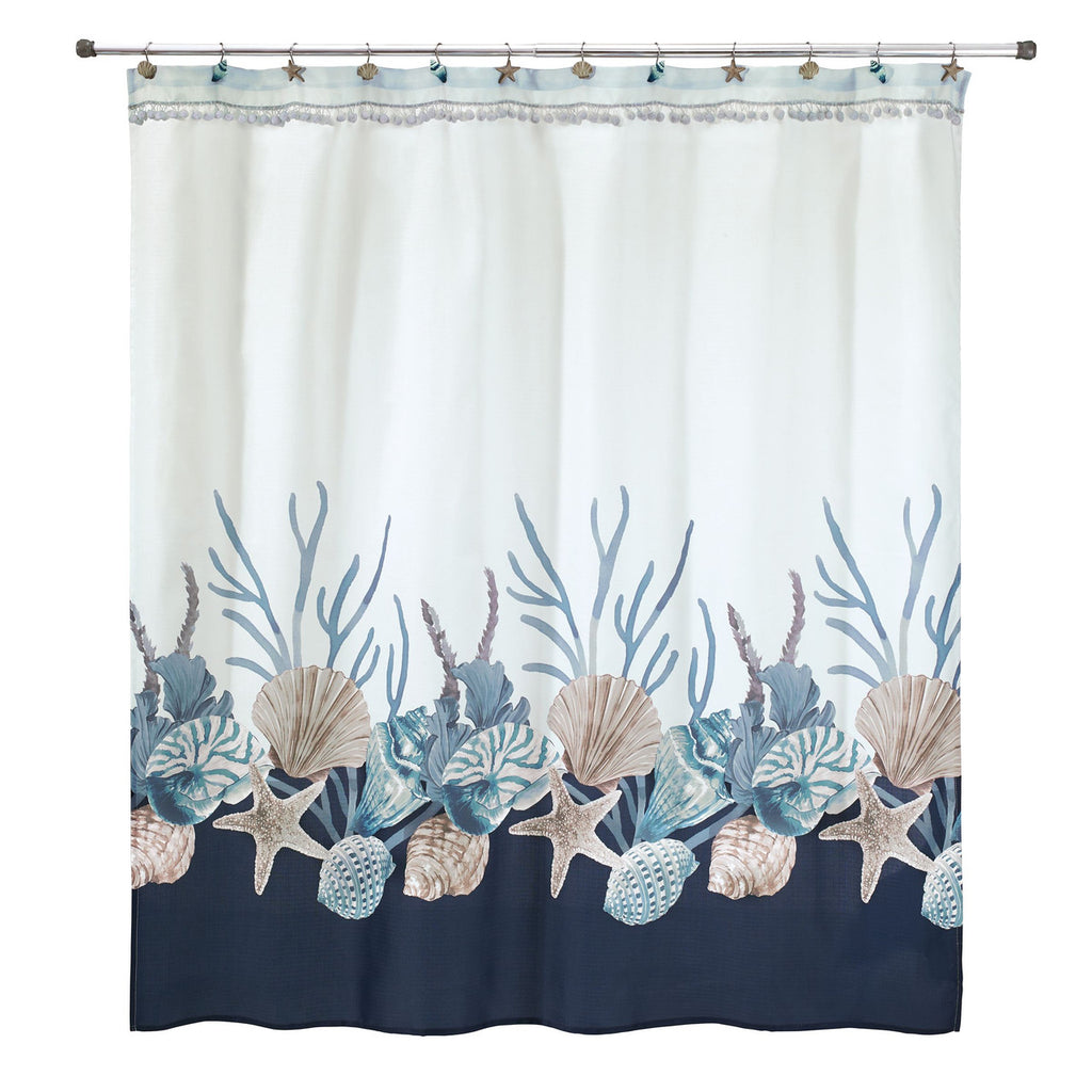 Blue Lagoon Shower Curtain