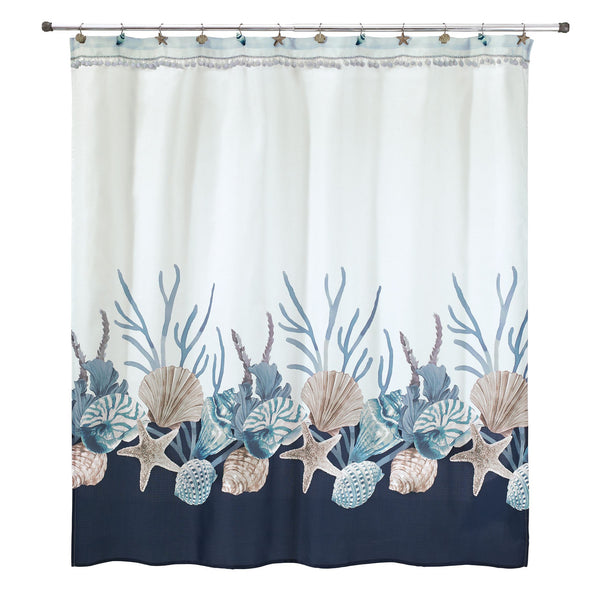 Blue Lagoon Shower Curtain