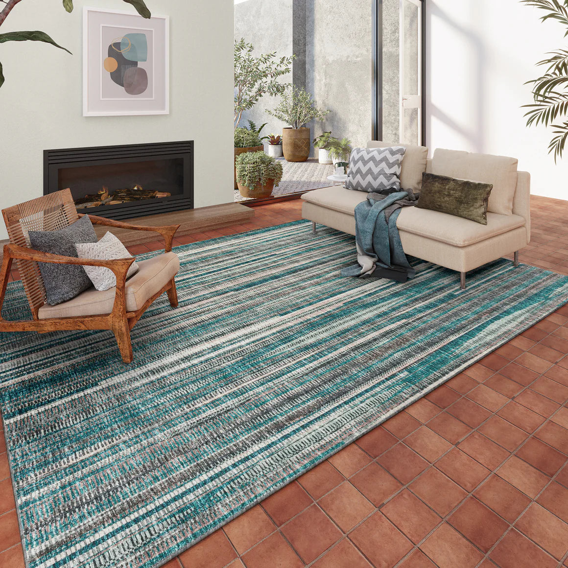 Amador Teal Rug