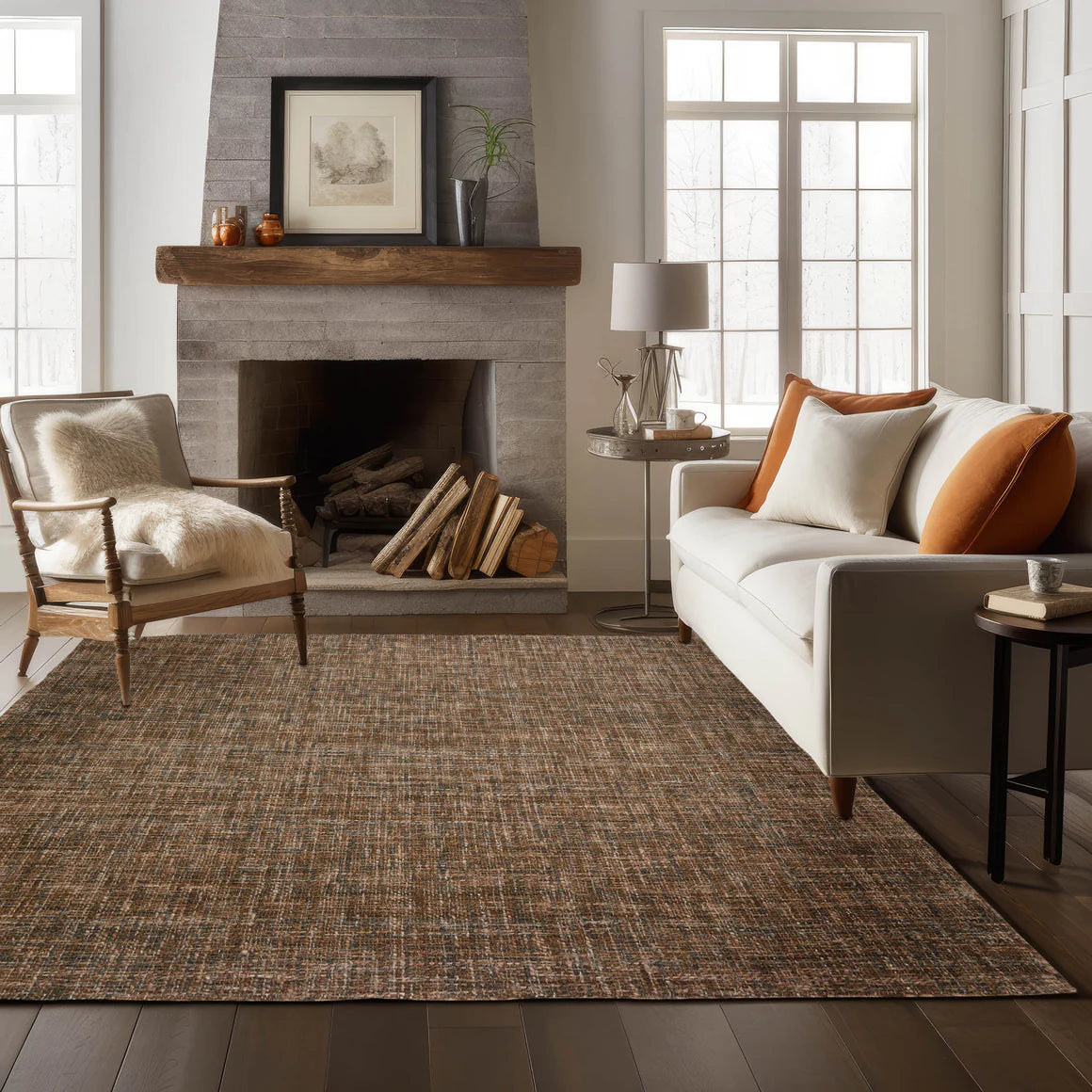 Abruzzo Chocolate Rug