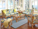 Bali 6 Piece Livingroom Furniture Set - Natural