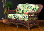 Bar Harbor Love Seat - Brownwash
