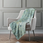 Kochi Teal Throw Blanket