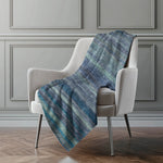 Kochi Blue Throw Blanket