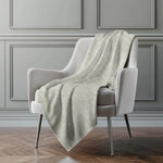 Soft Essentials Beige Throw Blanket