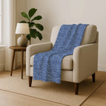 Voyage Navy Throw Blanket