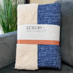Voyage Navy Throw Blanket