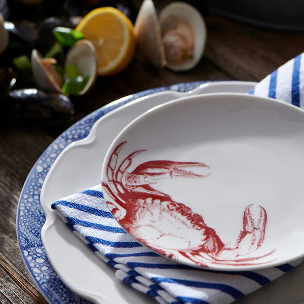 Caskata Crab Red Small Plate (Set of 4) (Copy)