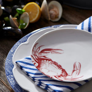 Caskata Crab Red Small Plate (Set of 4) (Copy)