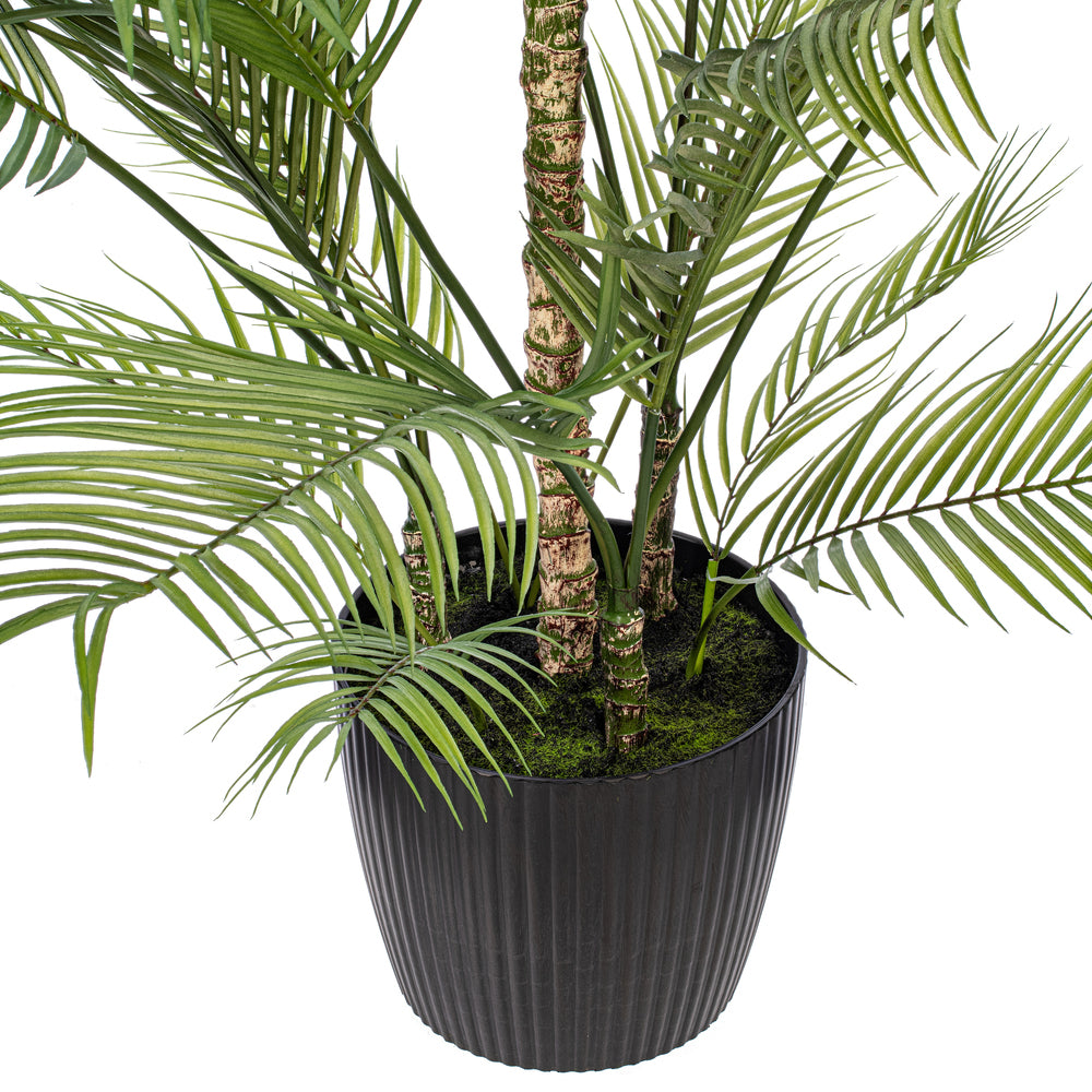 70.5" Artificial Green Areca Palm Plant