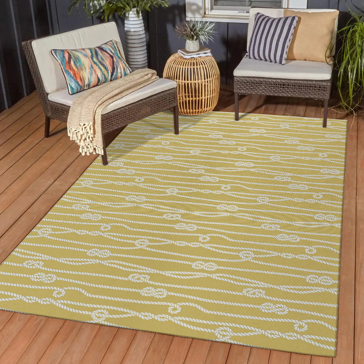 Harbor Gold Rug