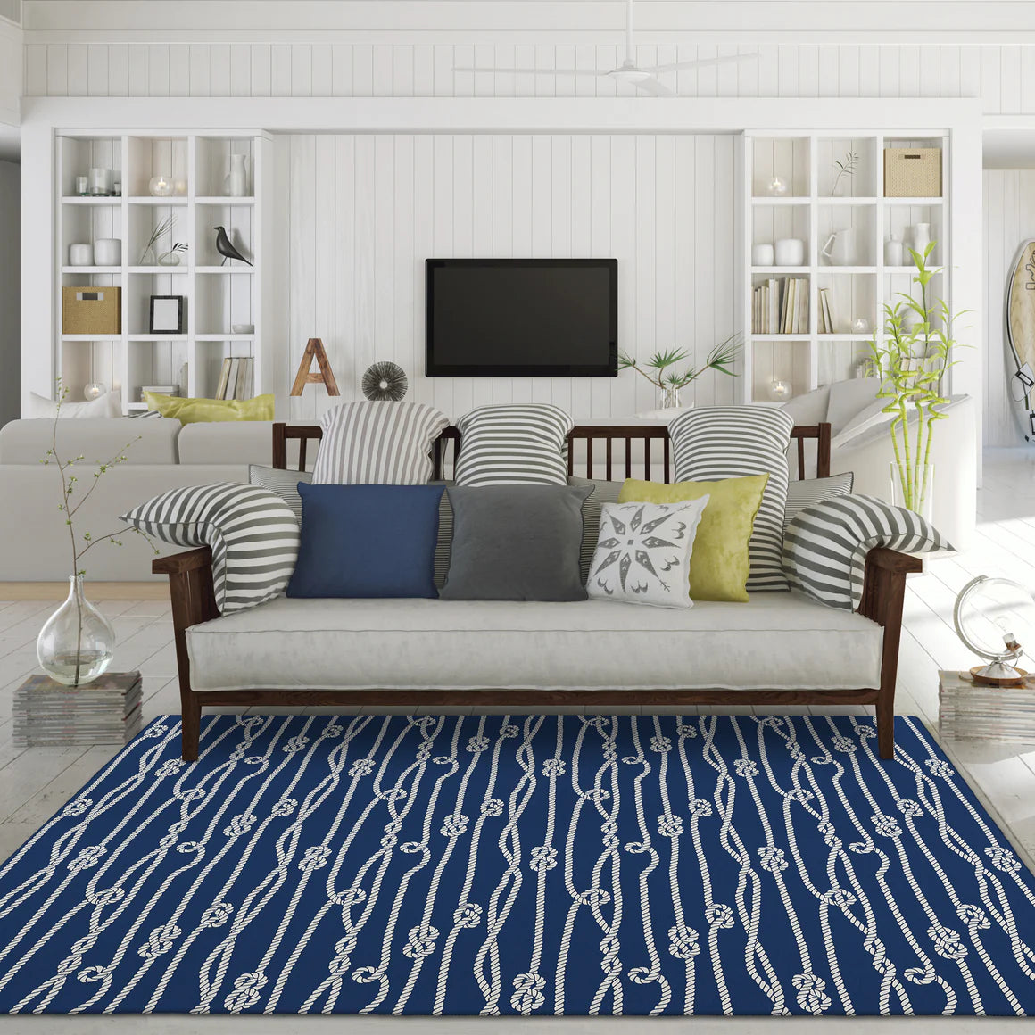 Harbor Navy Rug