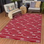 Harbor Red Rug