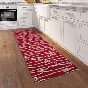 Harbor Red Rug