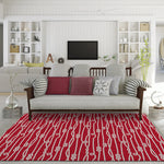 Harbor Red Rug