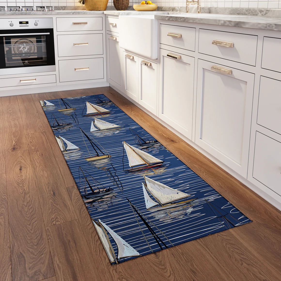 Harbor Navy Rug