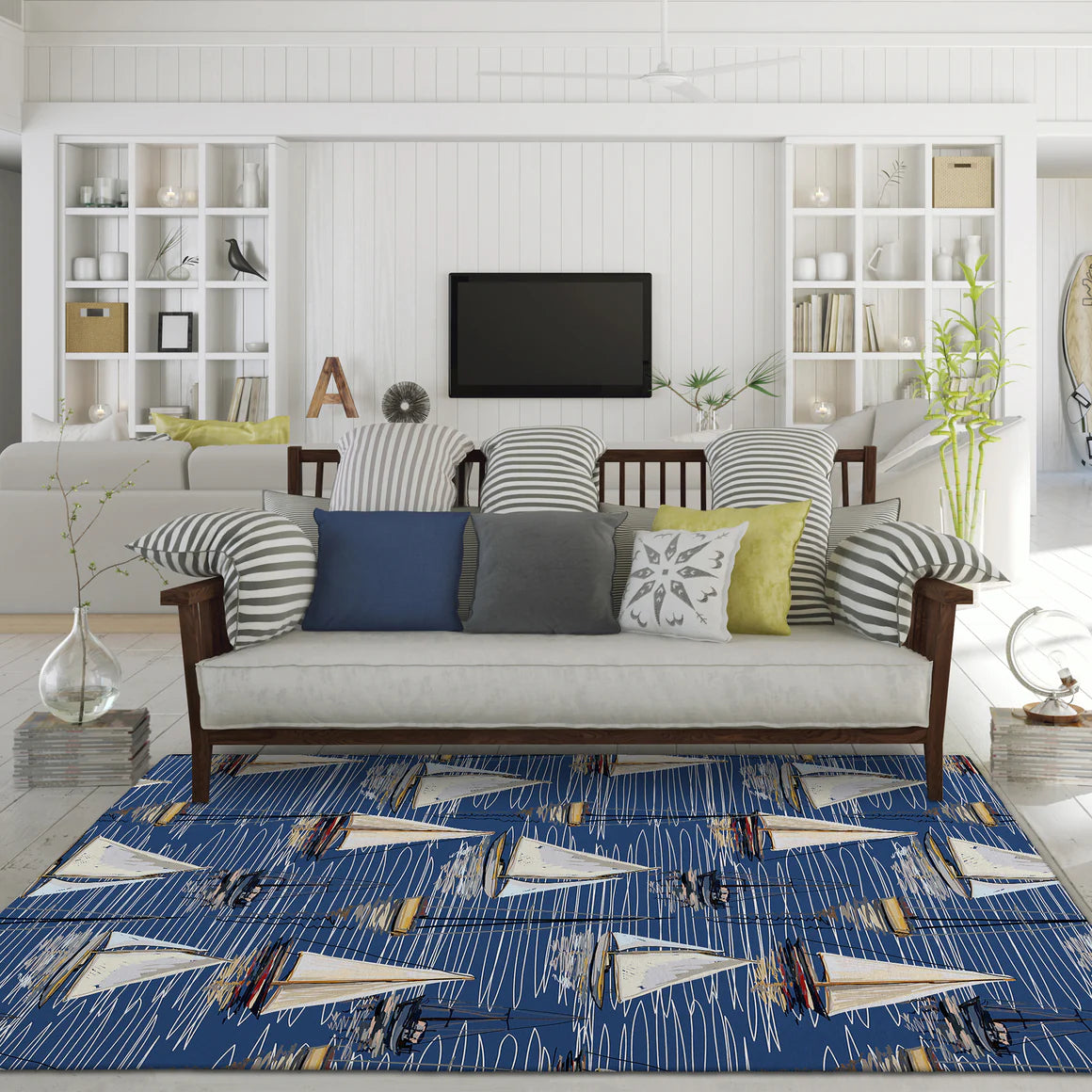 Harbor Navy Rug