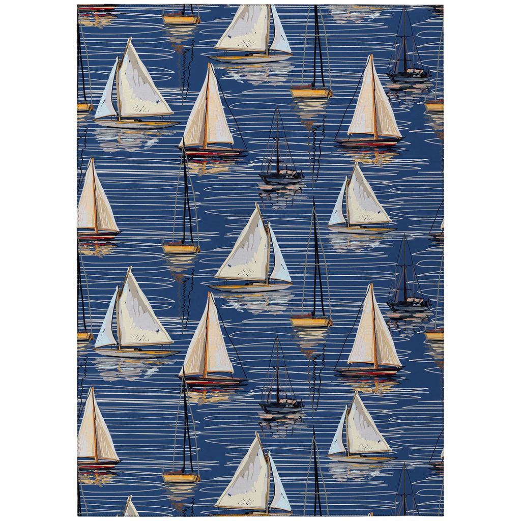 Harbor Navy Rug