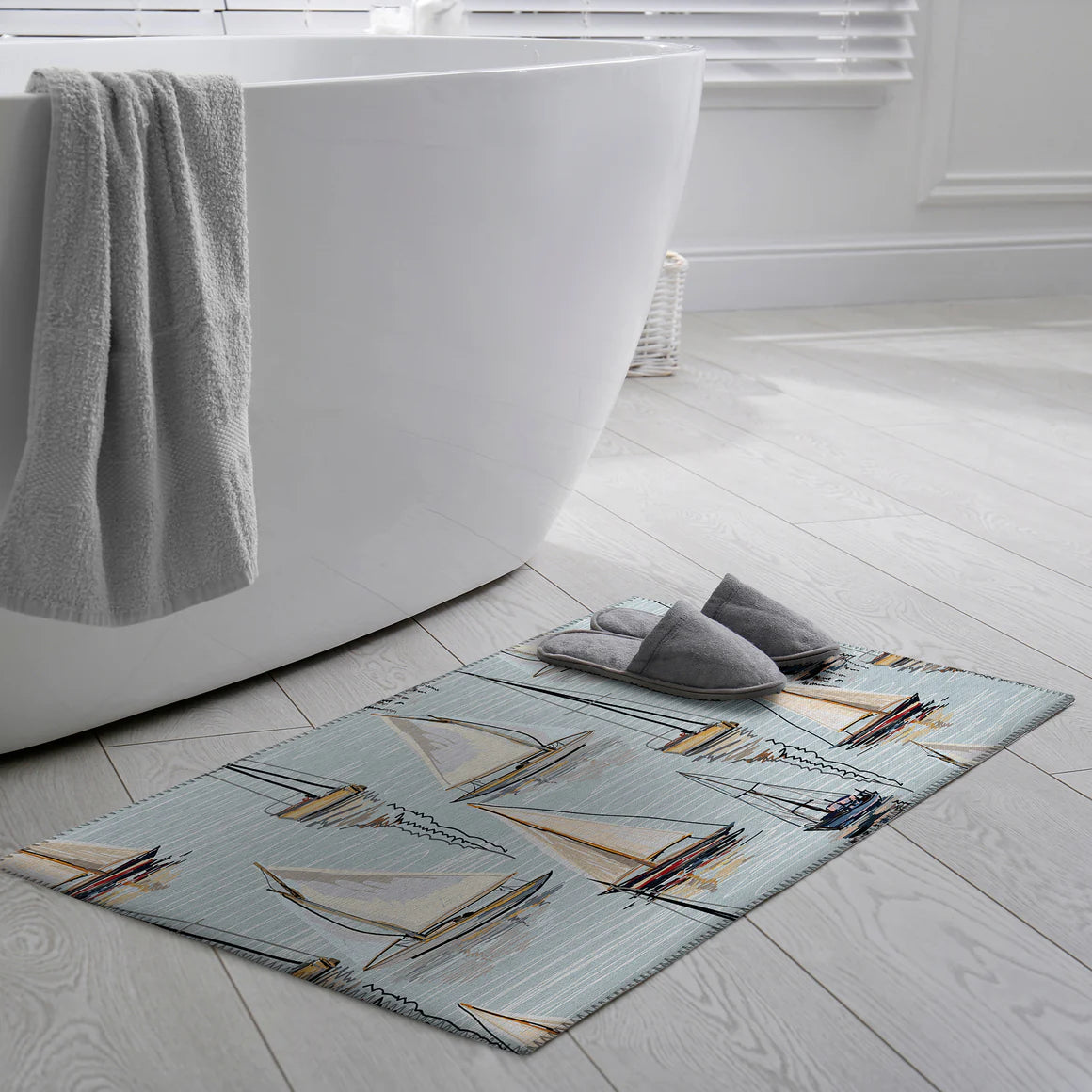 Harbor Sky Blue Rug