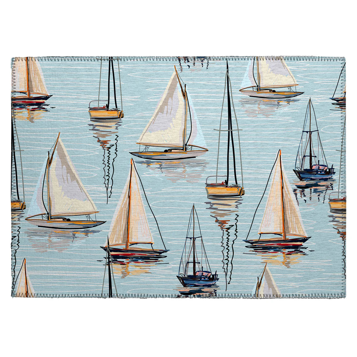 Harbor Sky Blue Rug