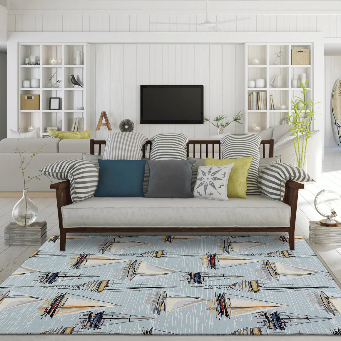 Harbor Sky Blue Rug