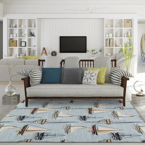 Harbor Sky Blue Rug