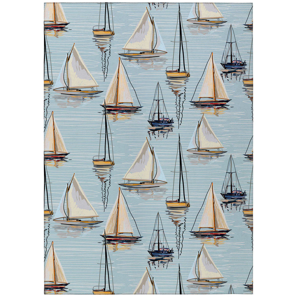 Harbor Sky Blue Rug