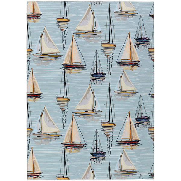 Harbor Sky Blue Rug