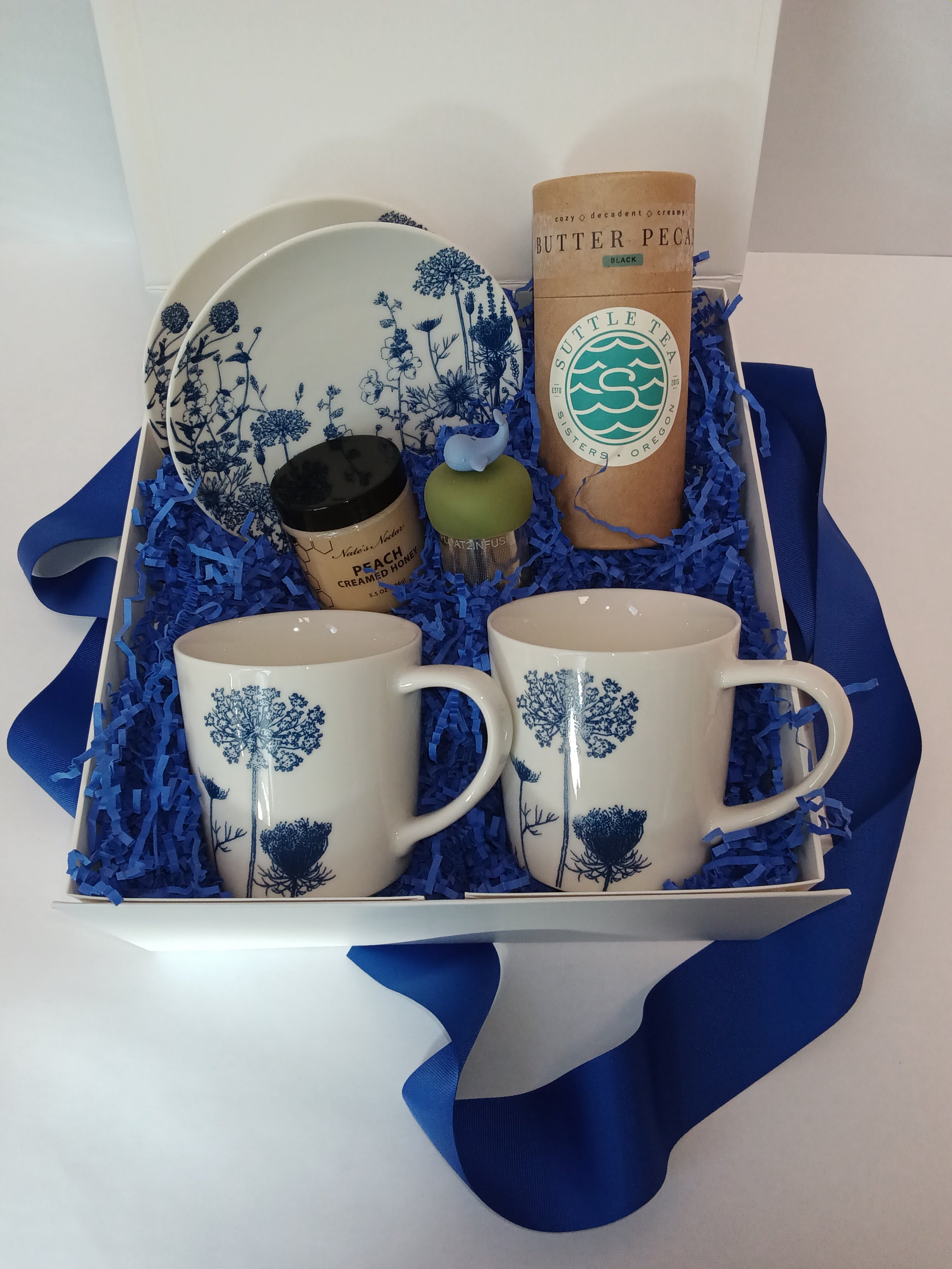 Tea by the Sea Gift Box Summer Blues Design