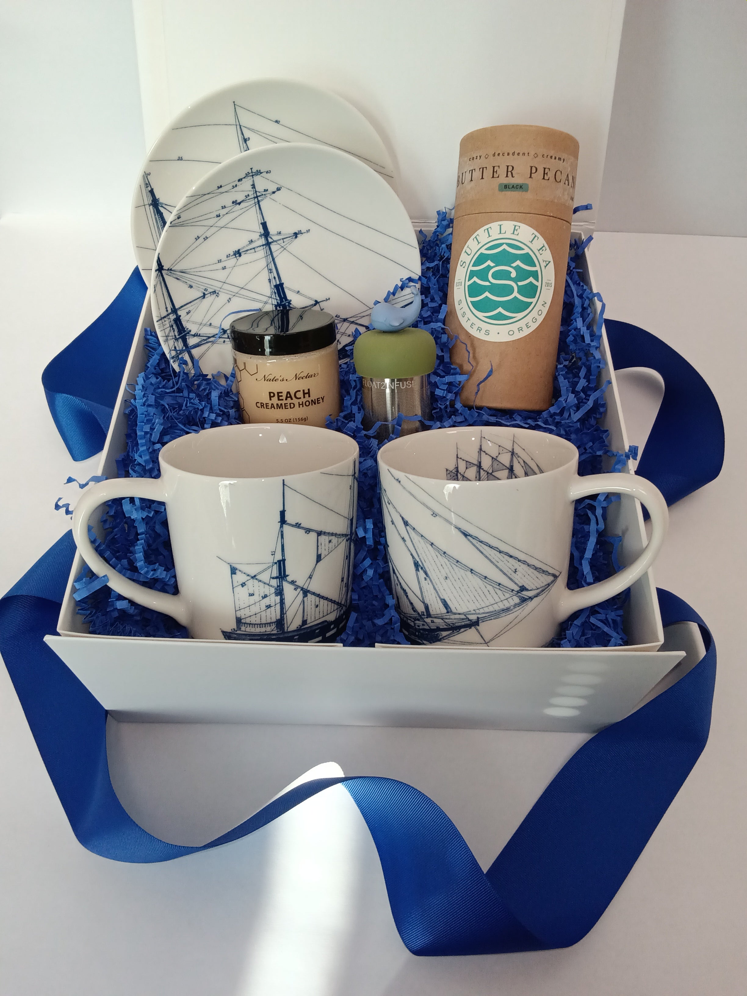 Tea by the Sea Gift Box Rigging Design