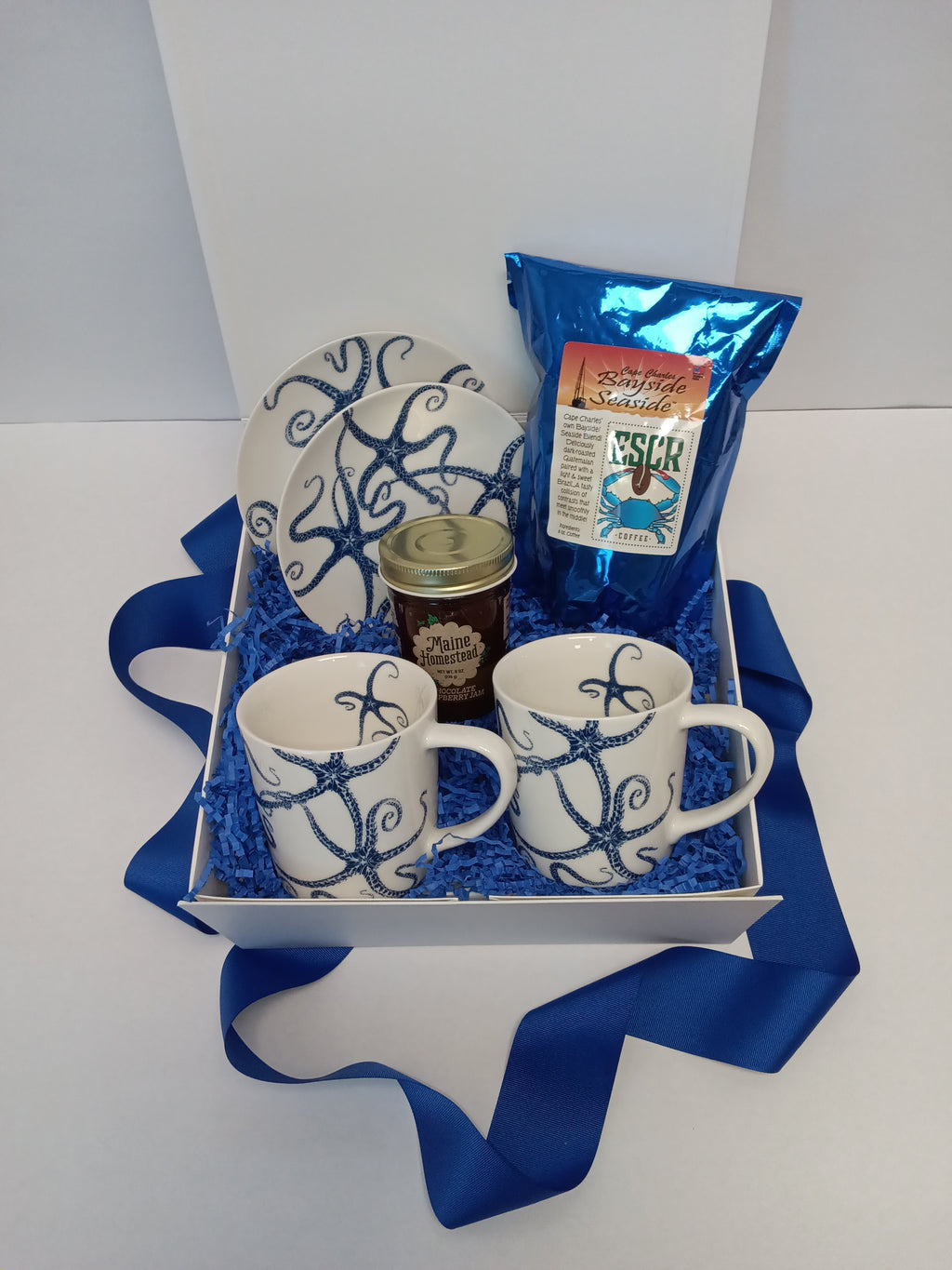 Coffee by the Coast Gift Box Starfish Design
