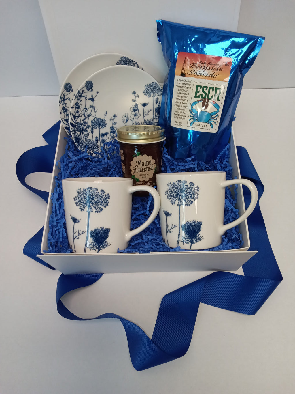 Coffee by the Coast Gift Box Summer Blues Design