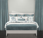 Ocean Bloom Luxury Coastal Bedding Collection