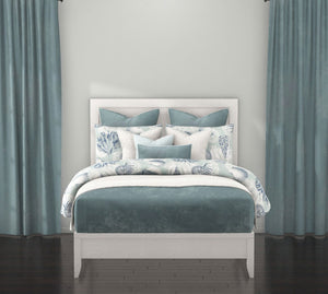 Ocean Bloom Luxury Coastal Bedding Collection