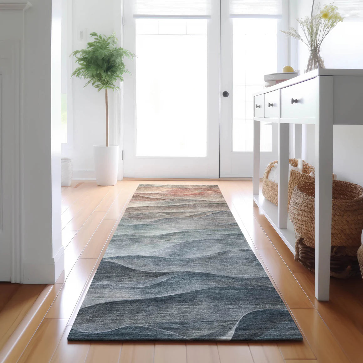 Pacifica Teal Rug