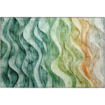 Pacifica Teal Orange Rug