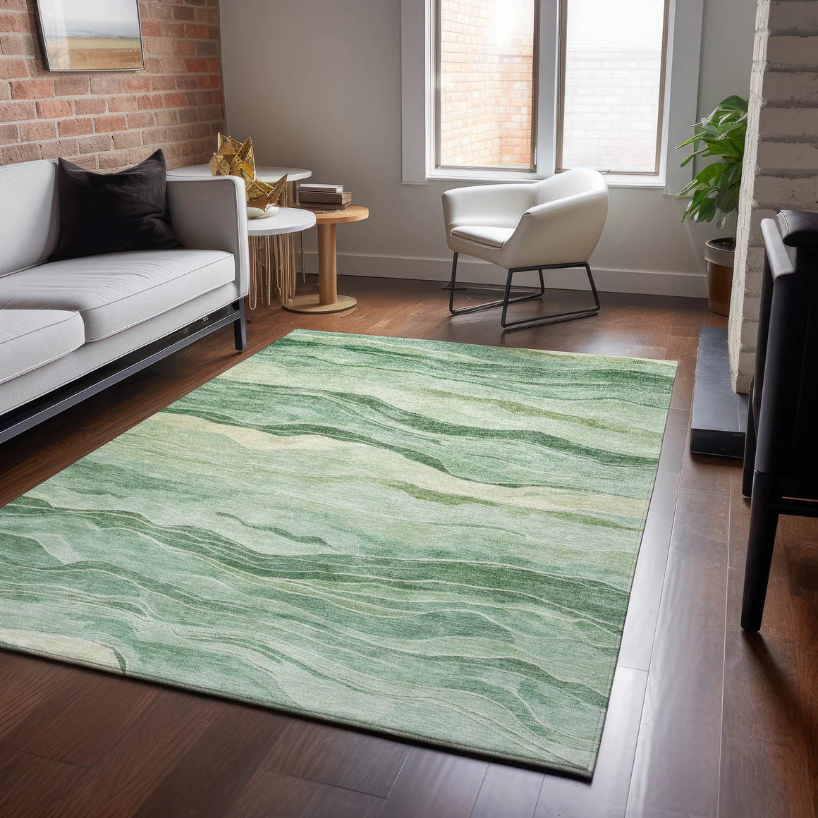 Pacifica Green Rug