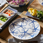 Caskata Starfish Coupe Dinner Plates (Set of 4)