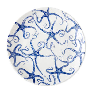 Caskata Starfish Coupe Dinner Plates (Set of 4)