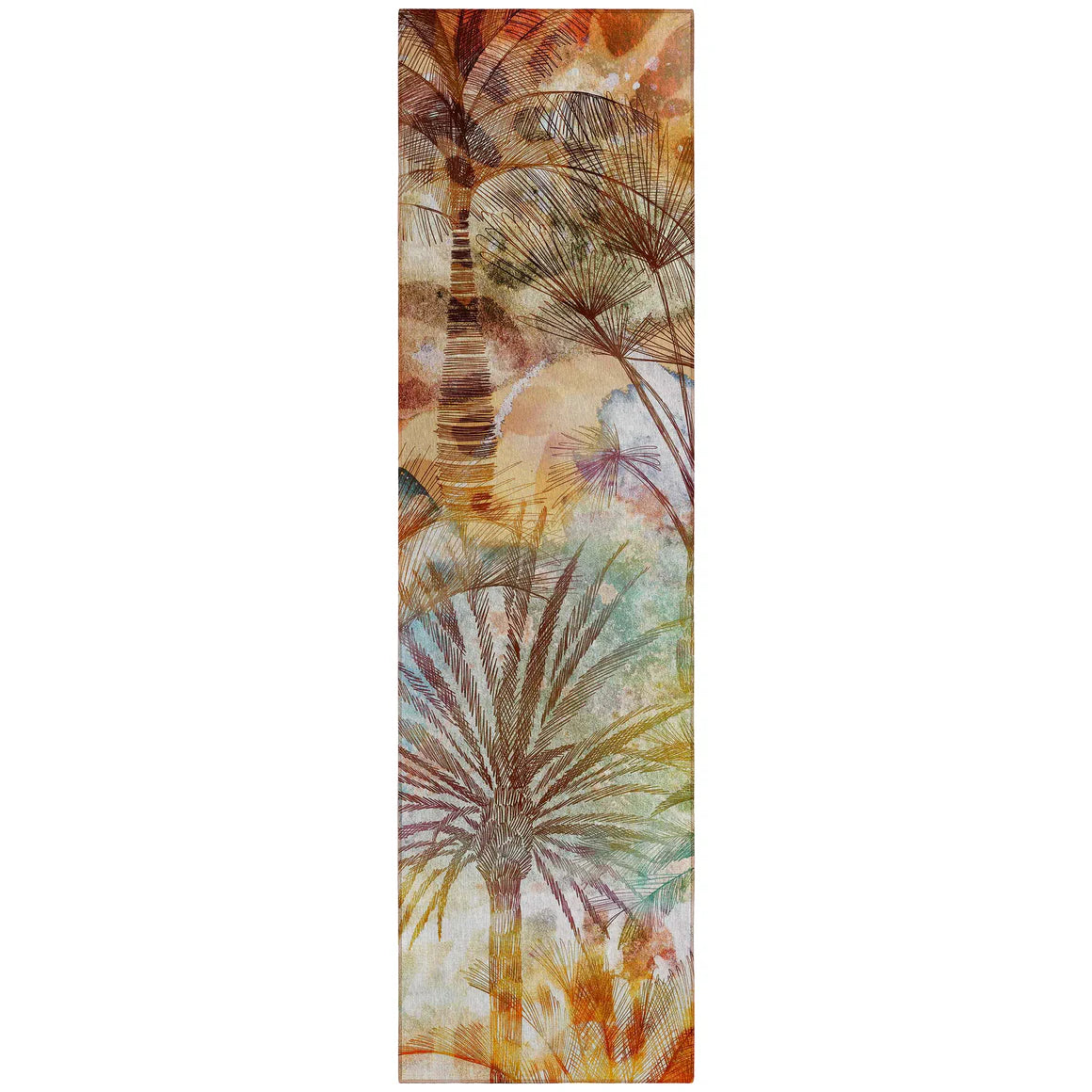 Tropics Salmon Rug