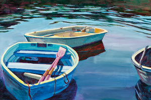 Boat of Myself Canvas Art Print - Artist Kay Carlson