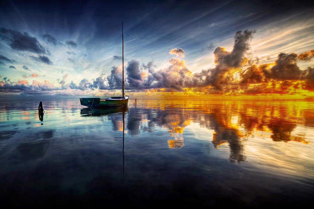 A Time for Reflection Canvas Art Print - Artist 1x Collection